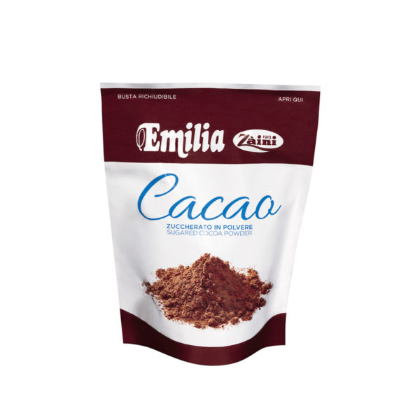 Praf de cacao cu zahăr Emilia Zaini 150g