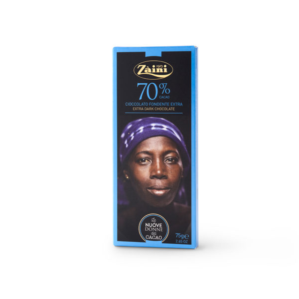 Ciocolată Fondante extra dark 70% Zaini 75g