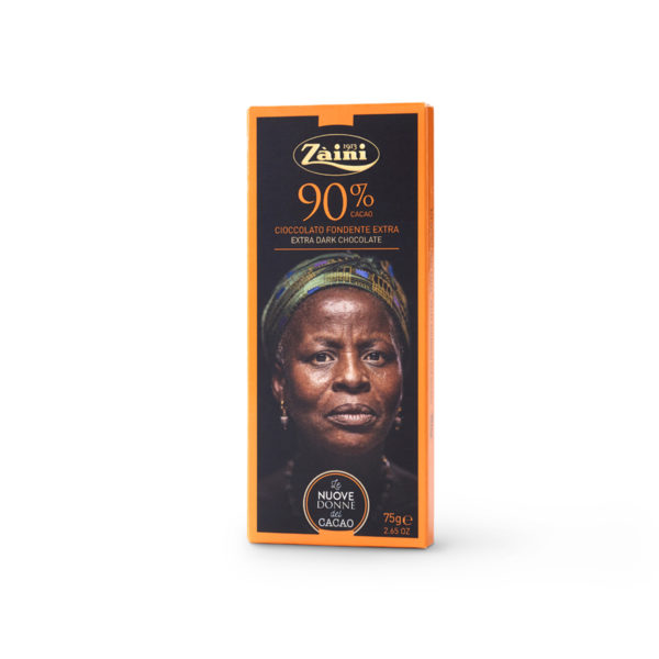 Ciocolată Fondante extra dark 90% Zaini 75g