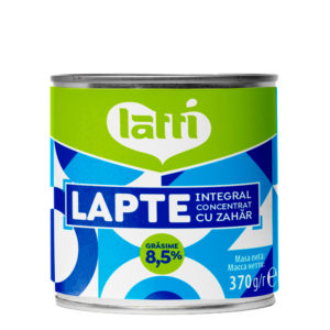 Lapte concentrat Premium 8,5% Latti 370g