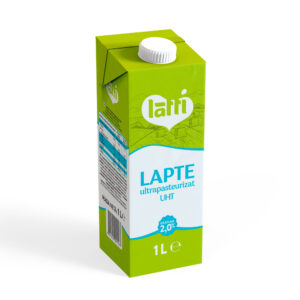 Lapte UHT Tetra Pack 2,0% Latti 1000ml