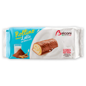 Rollino Latte cu cremă de lapte Balconi 10x35g