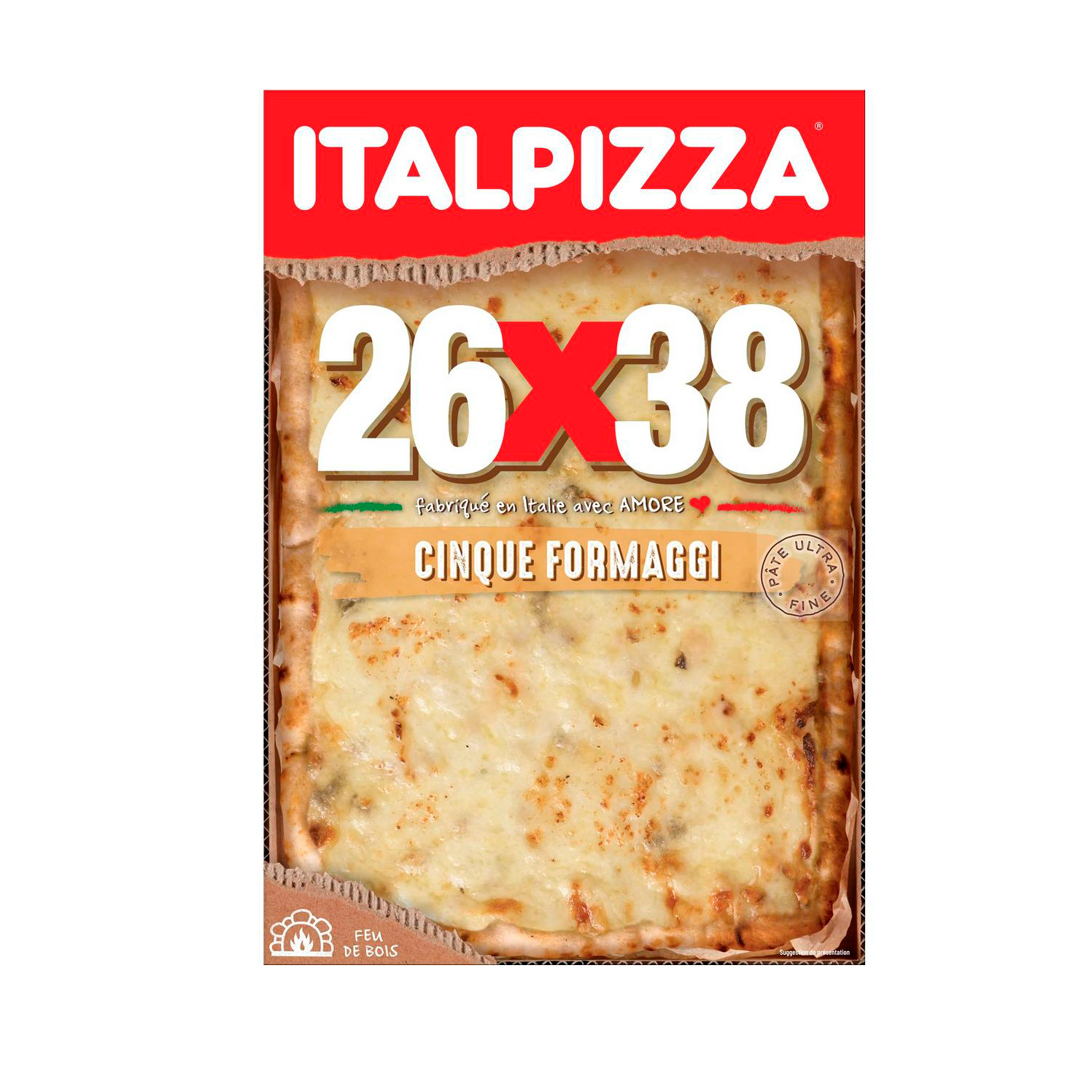 Pizza 5 formaggi ITALPIZZA 520g